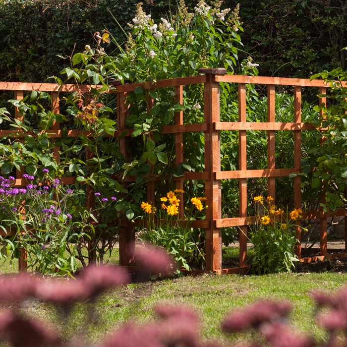 Rowlinson 6' x 5' Traditional Trellis Fence Panel
