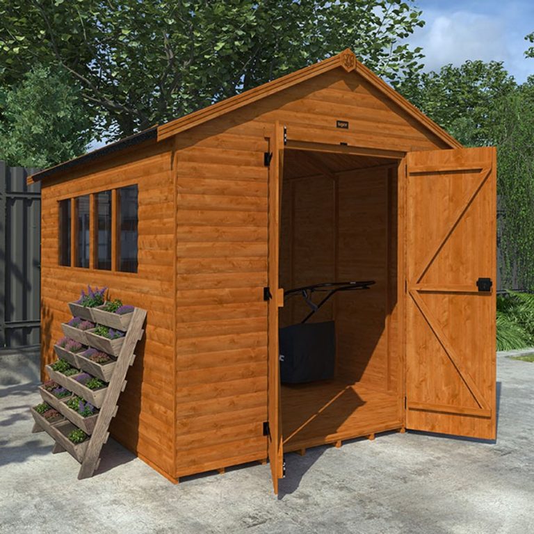 8'x8' Tiger Loglap Heavyweight Workshop Shed - Whichshed.co.uk