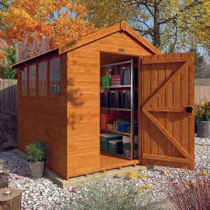 4'x4' Tiger Shiplap Apex Shed - Heavy Duty Shiplap Sheds - Whichshed.co.uk