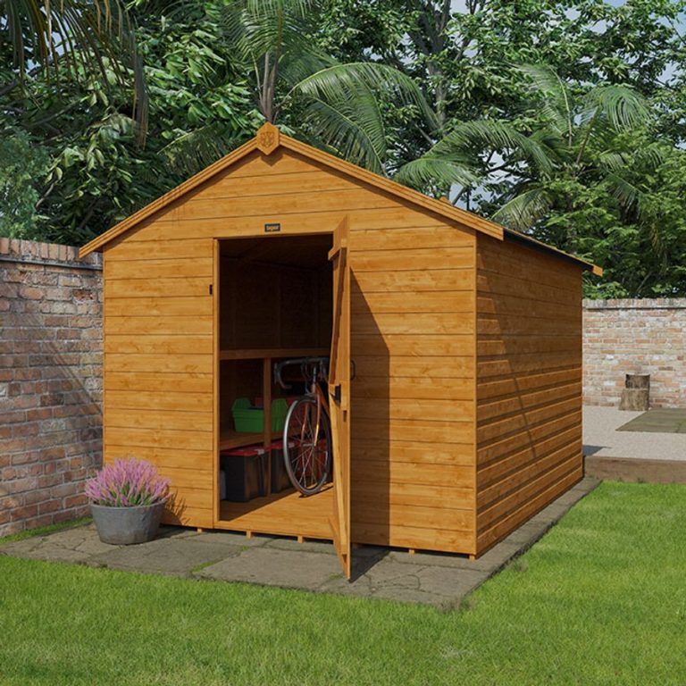5'x4' Tiger Shiplap Windowless Apex Shed Plus - Whichshed.co.uk