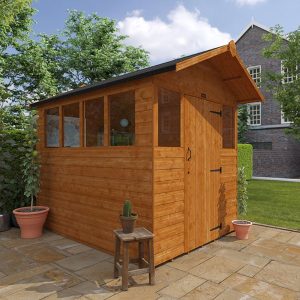 8'x6' Tiger Summer Shed - Whichshed.co.uk