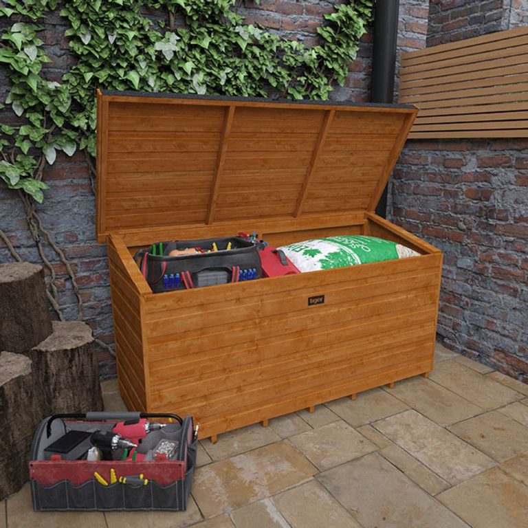 6'x2ft3 Tiger Wooden Tool Chest - Whichshed.co.uk