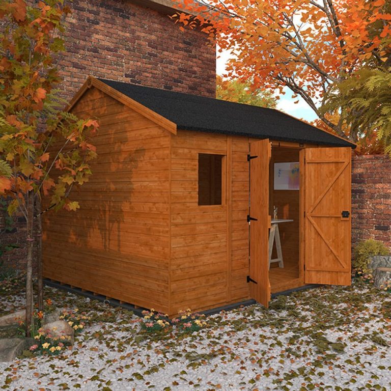 14'x10' Tiger Workman Apex Shed - Heavy Duty Shiplap Sheds - Whichshed.co.uk