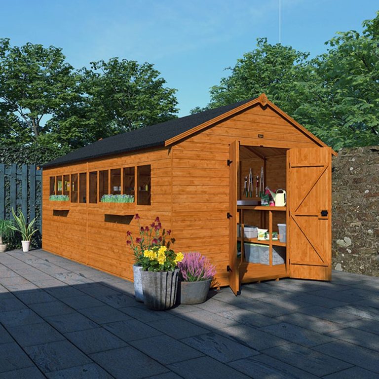 10'x10' Tiger XL Heavyweight Workshop Shed - Whichshed.co.uk