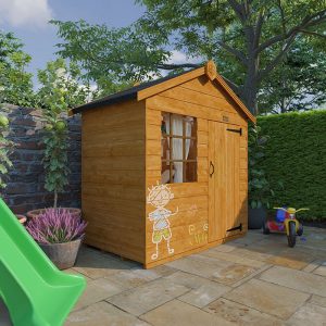 3'x5' Tigercub Hideout House Playhouse - Whichshed.co.uk