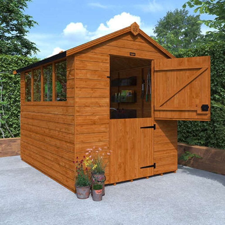 10'x6' Tiger Shiplap Apex Stable Door Shed - Wooden Shiplap Sheds - Whichshed.co.uk