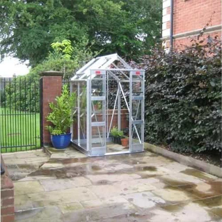 4'x4' Elite 4ft Wide Compact Greenhouse - Whichshed.co.uk