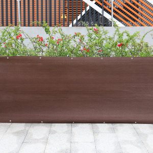 Brown Garden Privacy Shade Net Wall Screening Balcony Windbreak Fence