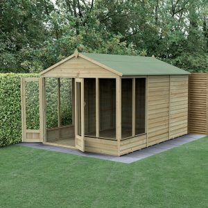 Beckwood Apex Summerhouse 8x12 - Installation Included / With Base
