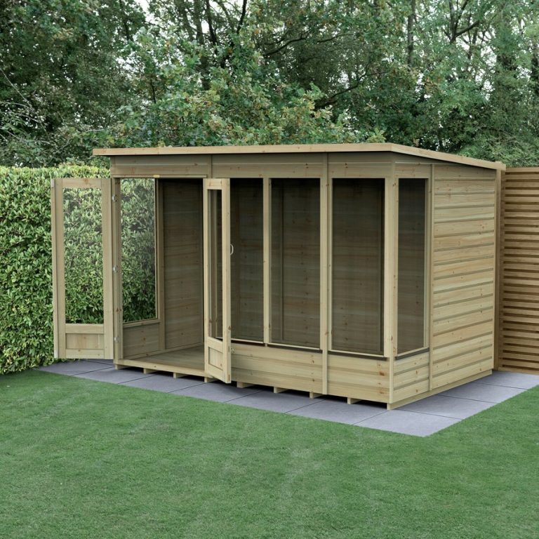 Beckwood Pent Summerhouse 10x6  - No Installation / Without Base