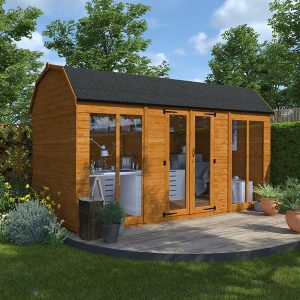 14'x8' Tiger Barn Retreat Summerhouse - Whichshed.co.uk