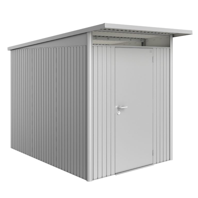 Biohort AvantGarde Size A3 Premium Metal Shed - Silver