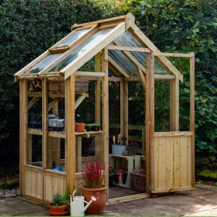 Hartwood 6' x 4' Premium Wooden Greenhouse