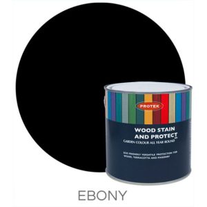 5L Protek Wood Stain & Protector - Ebony