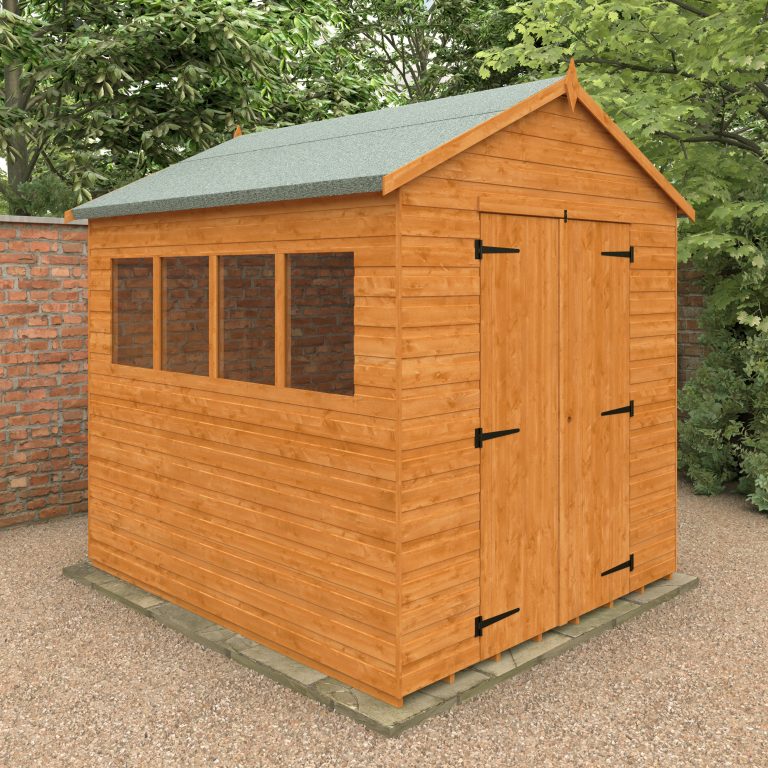 Redlands 7' x 8' Shiplap Apex Heavyweight Workshop