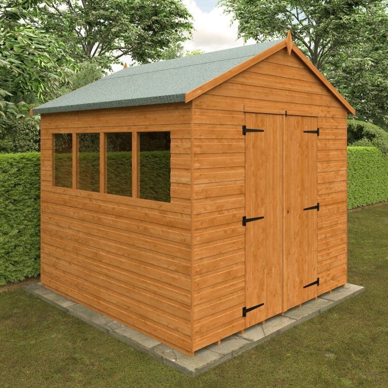 Redlands 8' x 8' Shiplap Apex Heavyweight Workshop