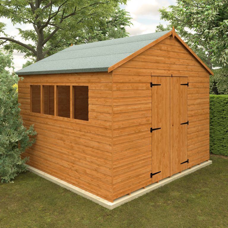 Redlands 10' x 10' Shiplap Apex Heavyweight Workshop